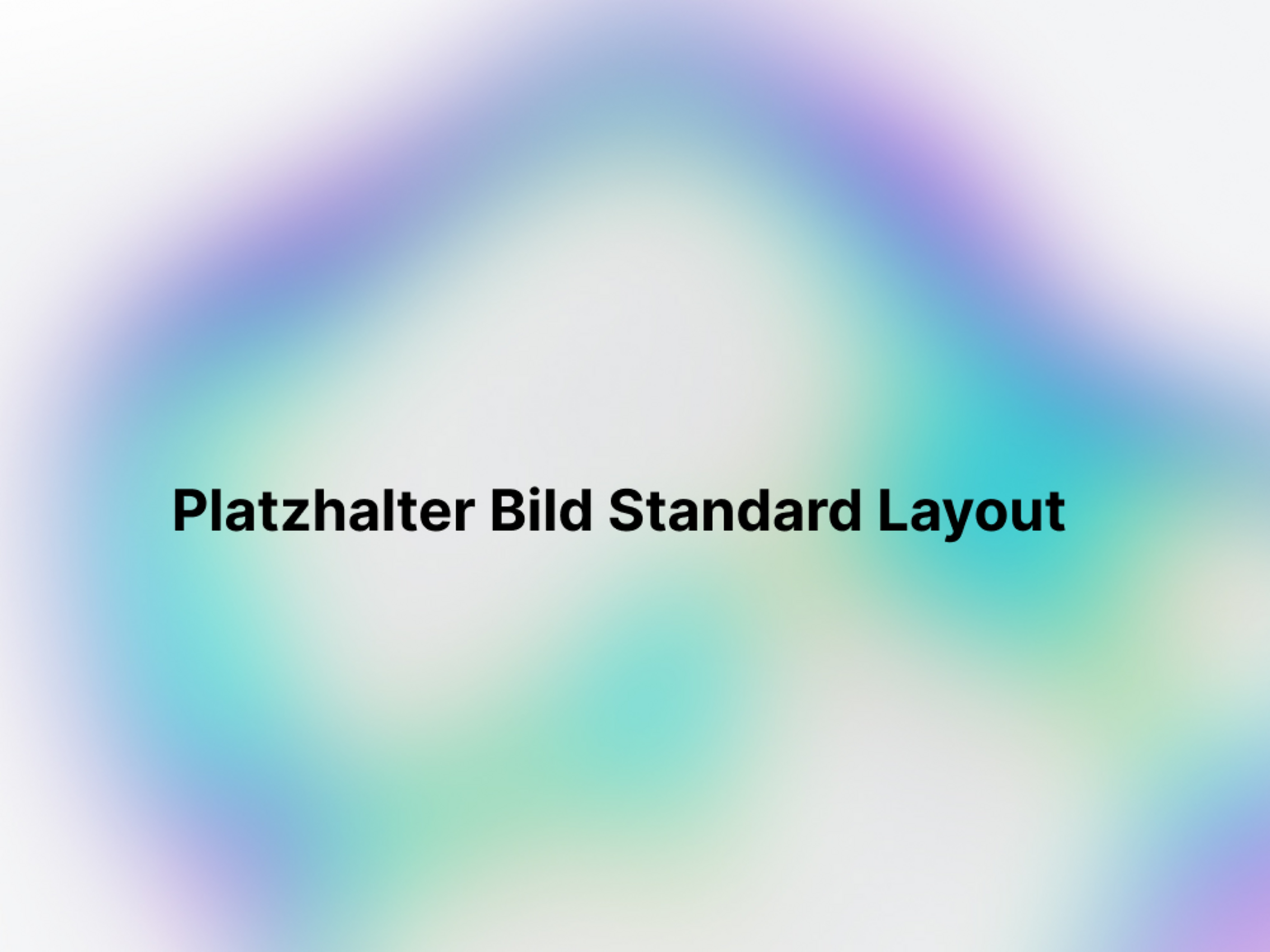 Platzhalter Bild Standard Layout B